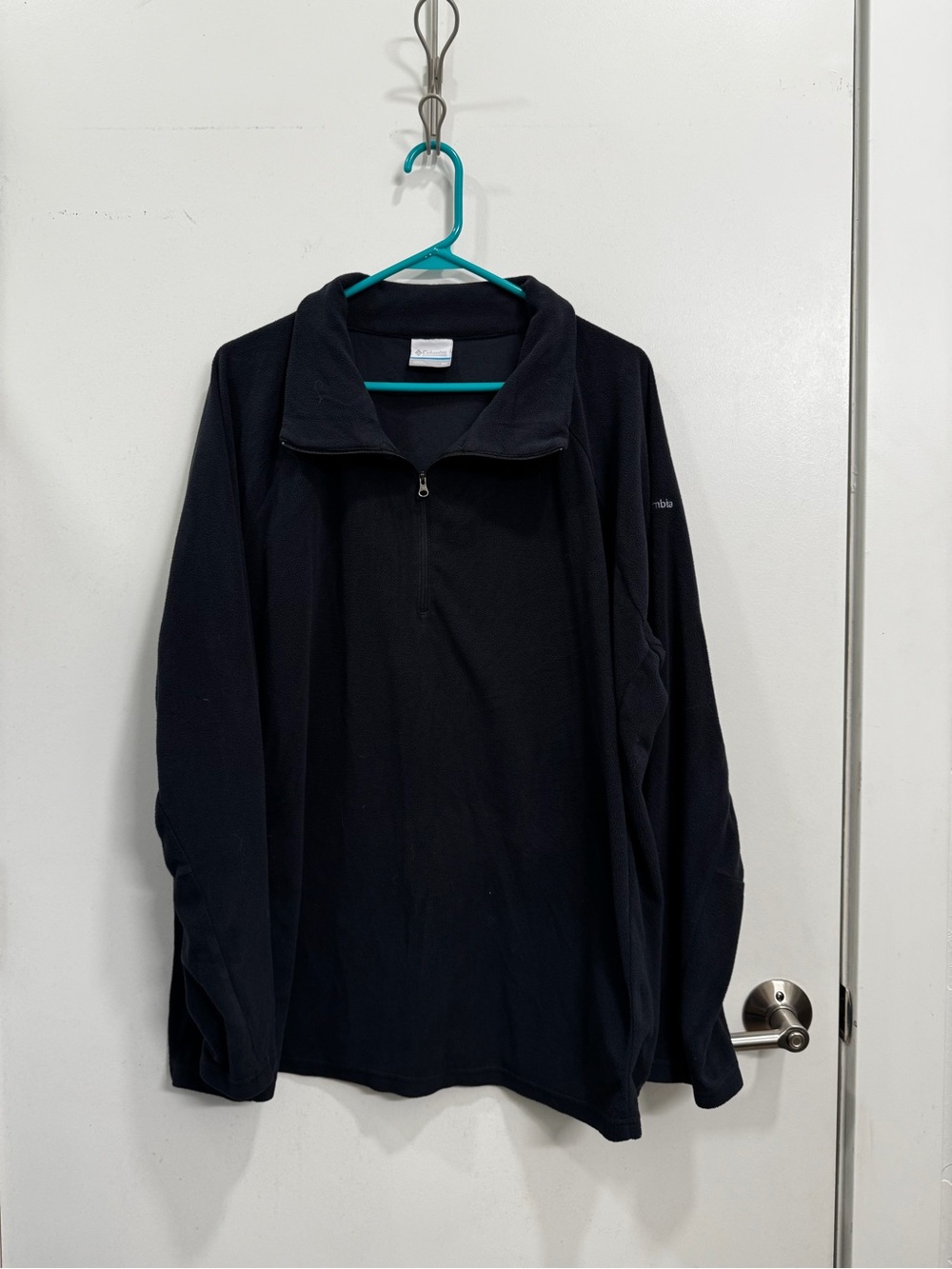 Columbia Black Women's Quarter-Zip Fleece Pullover